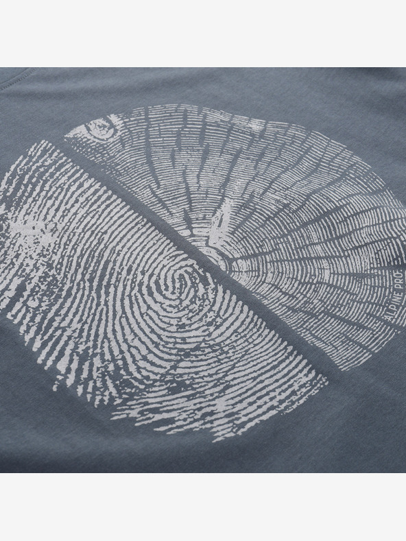 ALPINE PRO Férfi bio pamut póló ALPINE PRO TERMES 2 dark slate változat pa