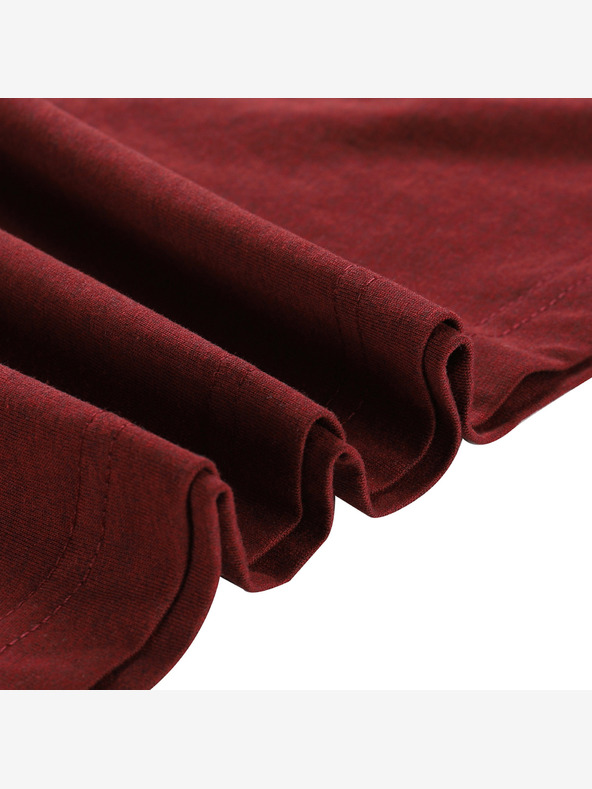 ALPINE PRO Férfi gyorsan száradó póló cool dry ALPINE PRO BOLEN 2 merlot változat pb