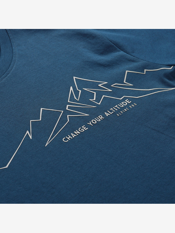 ALPINE PRO Férfi gyorsan száradó póló hűvös szárítással ALPINE PRO BOLEN 2 moonlit ocean változat pk