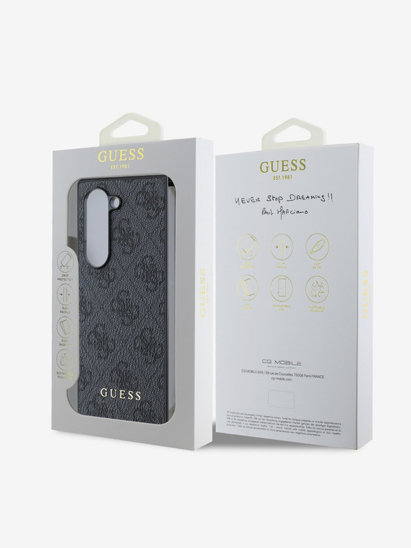 Guess Guess 4G Charm hátlap Samsung Galaxy Z Fold 6 szürke szürke