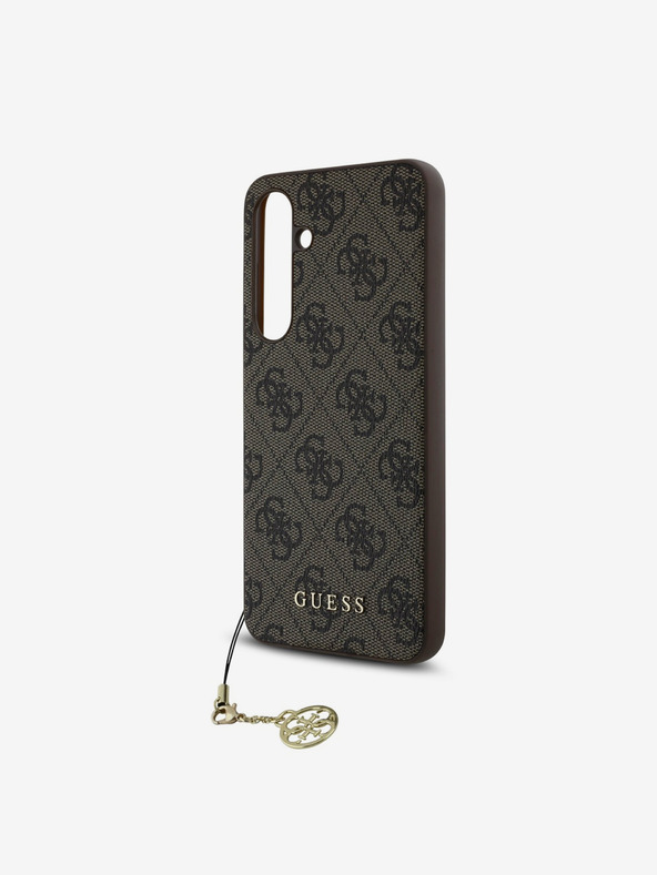 Guess Guess 4G charmos hátlap Samsung Galaxy S24 FE barna