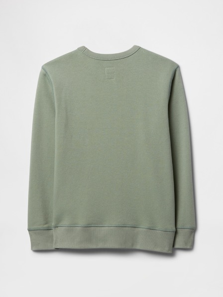 GAP Gyerek pulóver logóval és fleece béléssel GAP