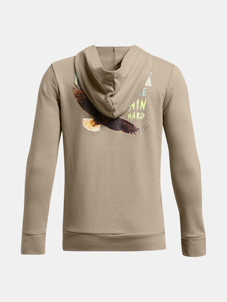 Under Armour Fiú felső Under Armour Pjt Rck Boys LS FZ HD Q1-BRN