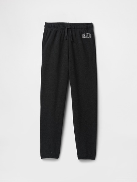 GAP Gyerek fleece sportnadrág logóval army GAP