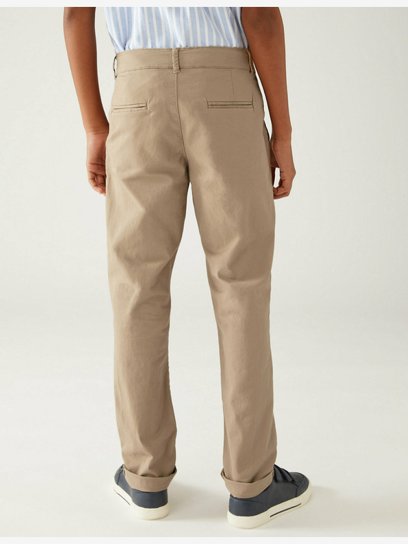 Marks & Spencer Bézs színű Marks & Spencer fiú chino nadrágok