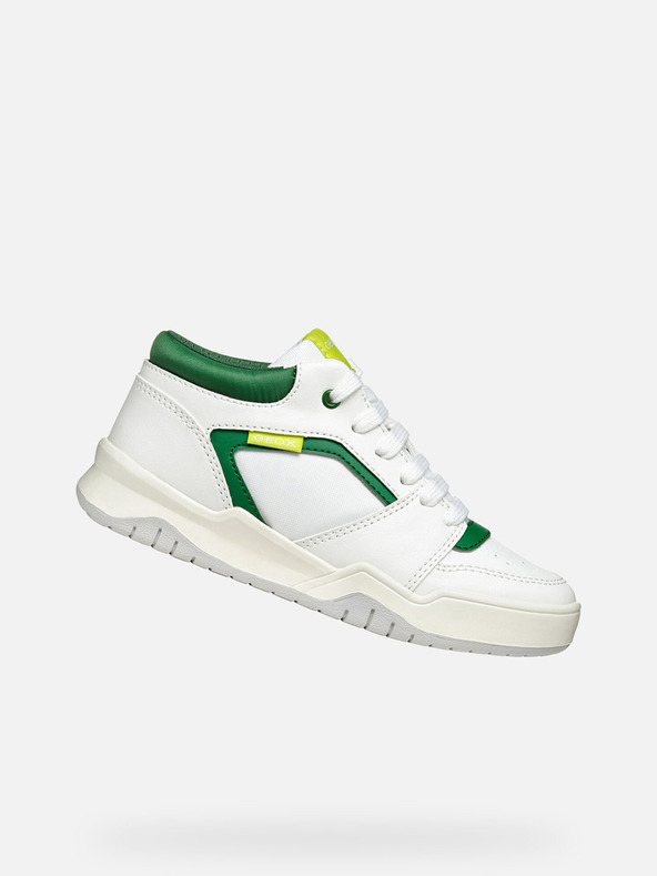 Geox Fehér Geox Perth fiú edzőcipő