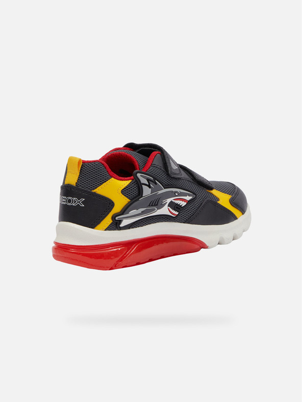 Geox Fekete fiú Geox Ciberdron tornacipő