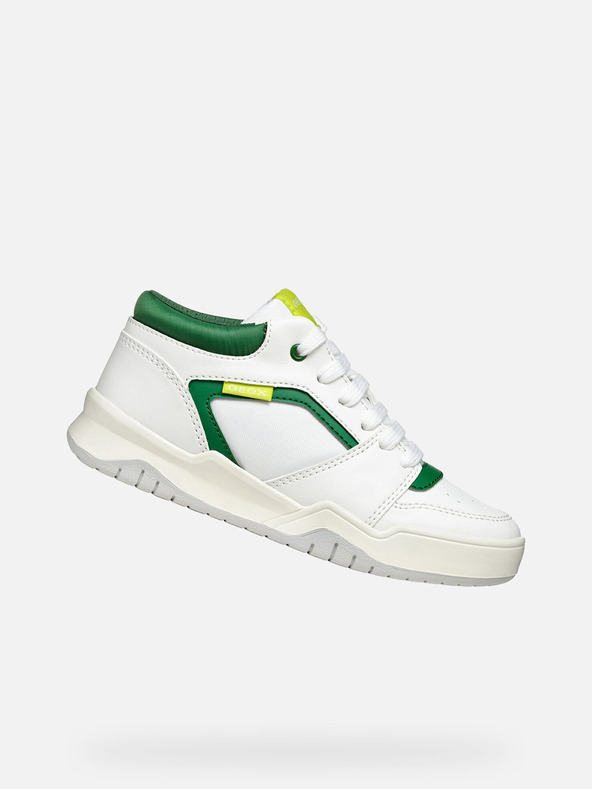 Geox Fehér Geox Perth fiú edzőcipő