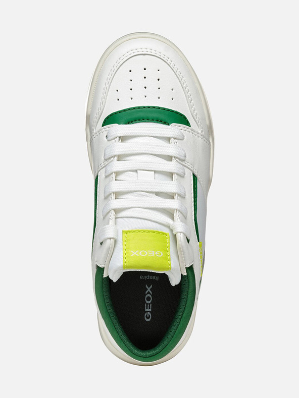 Geox Fehér Geox Perth fiú edzőcipő