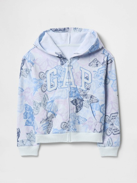 GAP Gyerek pulóver logóval és fleece béléssel GAP