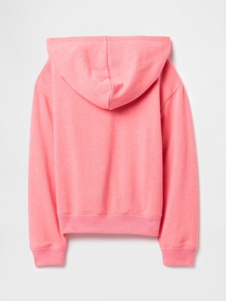 GAP Gyerek pulóver logóval és fleece béléssel GAP