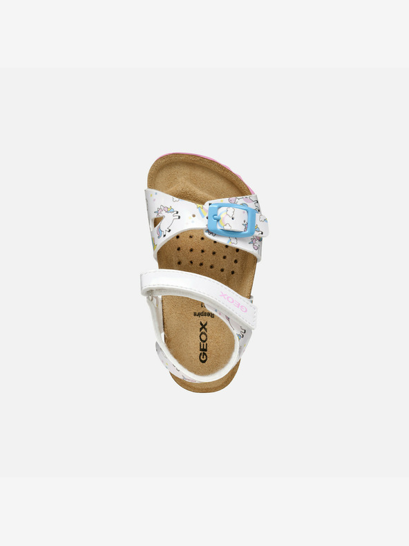 Geox Fehér lányok Geox Chalki szandál