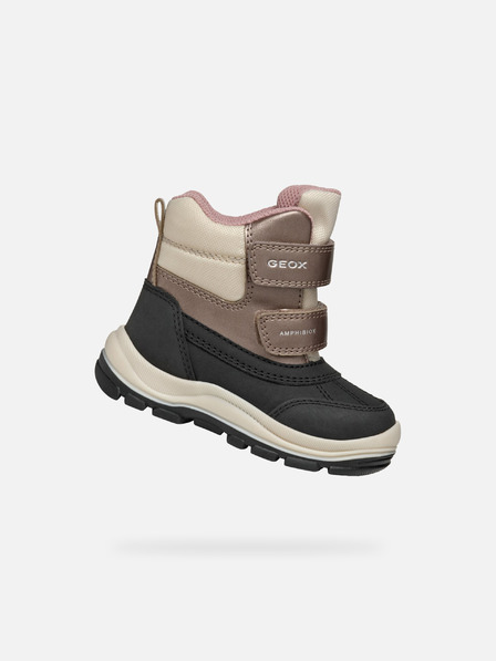 Geox Fekete lány bokacsizma Geox Flanfil ABX