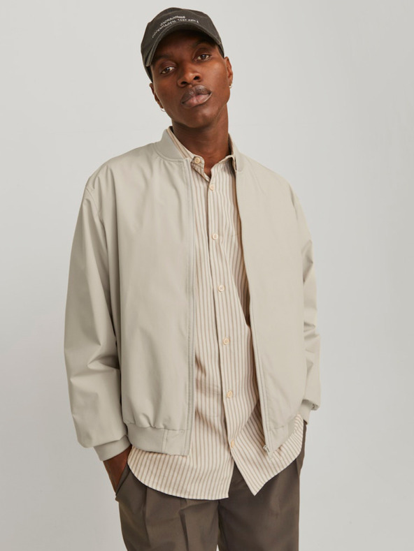 Jack & Jones Jack & Jones JJECHARGE Bézs férfi bomber