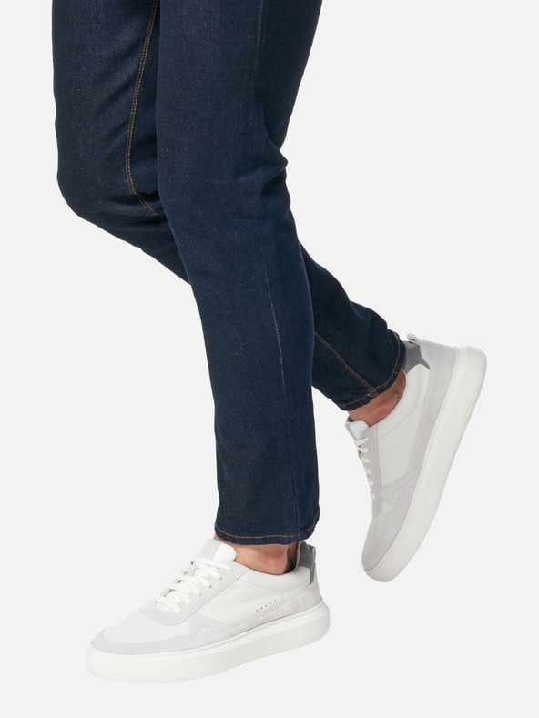 Geox krémszínű férfi Geox Deiven tornacipő