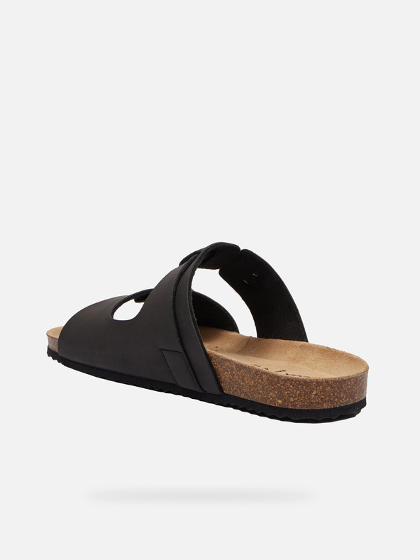 Geox Fekete férfi Geox Ghita papucsok