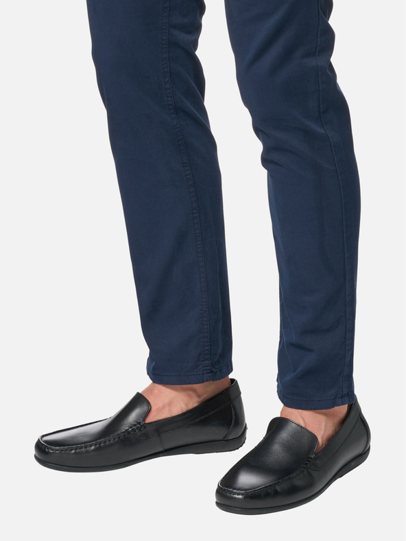 Geox Fekete férfi Geox Ascanio papucsok