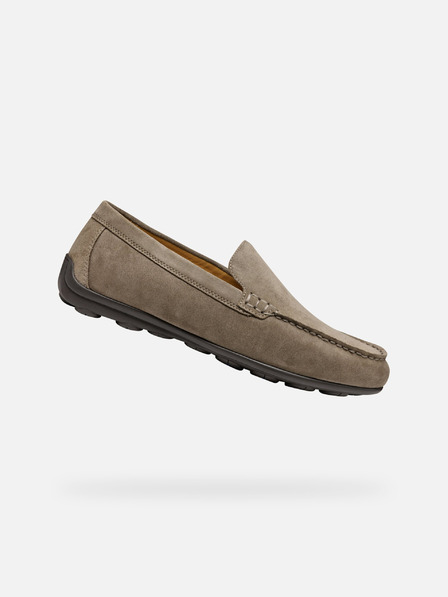 Geox Világosszürke férfi Geox Spherica EC16 loafer cipő