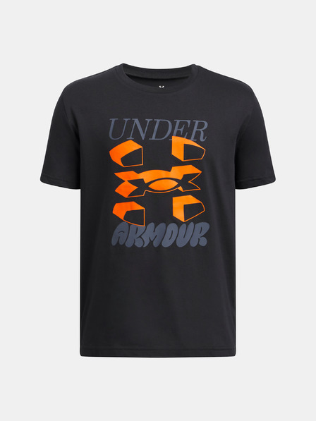 Under Armour Fiú póló Under Armour UA B SPLIT BIG LOGO SS