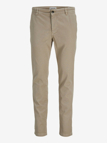 Jack & Jones Bézs férfi chino nadrág Jack & Jones PSTMARCO bézs férfi chino nadrág