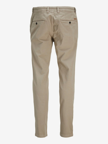 Jack & Jones Bézs férfi chino nadrág Jack & Jones PSTMARCO bézs férfi chino nadrág