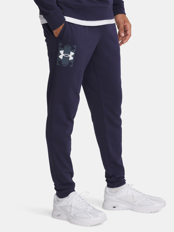 Under Armour Férfi melegítők Under Armour UA Rival Terry Logo Jogger