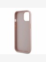 Guess Guess PU szemcsés 4G fém logós hátlap iPhone 15 rózsaszínhez