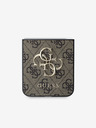 Guess Guess PU 4G fém logós hátlap a Samsung Galaxy Z Flip 6-hoz Barna