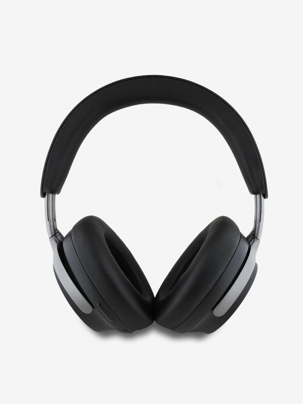 Guess Guess PU bőr írásjeles logós ANC/ENC vezeték nélküli fejhallgató fekete