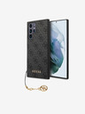 Guess 4G Charm Zadní Kryt pro Samsung Galaxy S24 Ultra Grey Telefontok