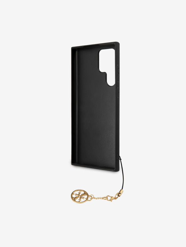 Guess 4G Charm Zadní Kryt pro Samsung Galaxy S24 Ultra Grey Telefontok