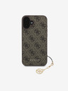 Guess Guess 4G Charm hátlap iPhone 16 Plushoz Tone on Tone Barna Barna
