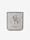 Guess PU 4G Metal Logo Zadní Kryt pro Samsung Galaxy Z Flip 6 Pink Telefontok