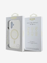 Guess Guess IML csillogó gyűrűs MagSafe hátlap iPhone 16 Plus készülékhez Átlátszó