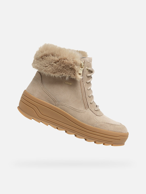 Geox Bézs női Geox Milleiny B Abx boka csizma