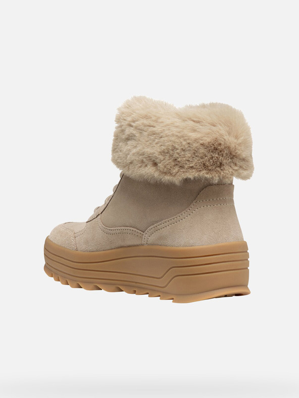 Geox Bézs női Geox Milleiny B Abx boka csizma