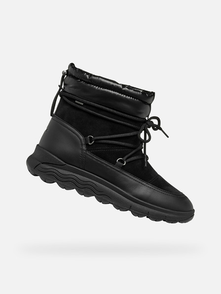 Geox Fekete női Geox Spherica 4X4 Abx bokacsizma Geox Spherica 4X4 Abx bokacipő