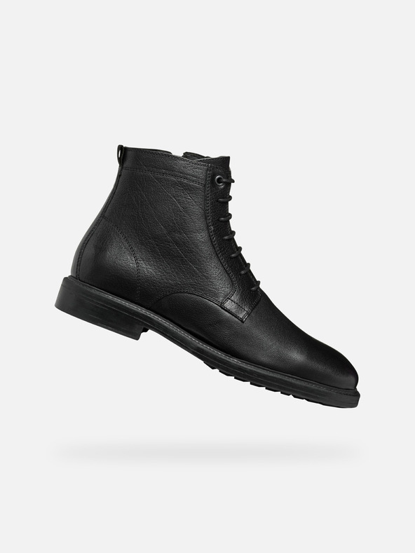 Geox Férfi fekete bokacsizma Geox Tiberio