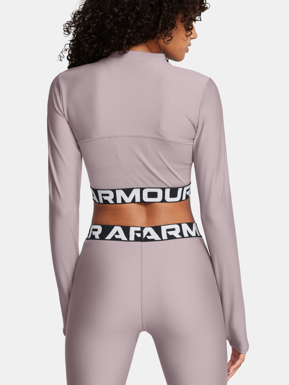 Under Armour Női póló Under Armour HeatGear Rib 1/4 Zip LS