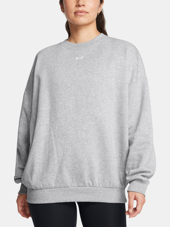 Under Armour Női felső Under Armour Rival Fleece OS Crew-GRY