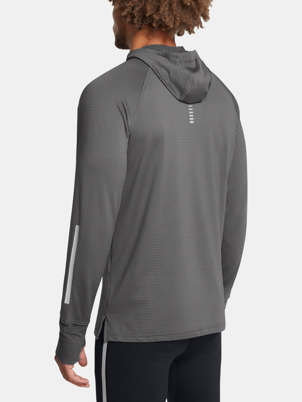Under Armour Férfi felső Under Armour UA LAUNCH ELITE CW HOODY-GRY