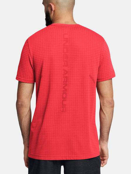 Under Armour Férfi póló Under Armour Vanish Seamless Grid SS-RED