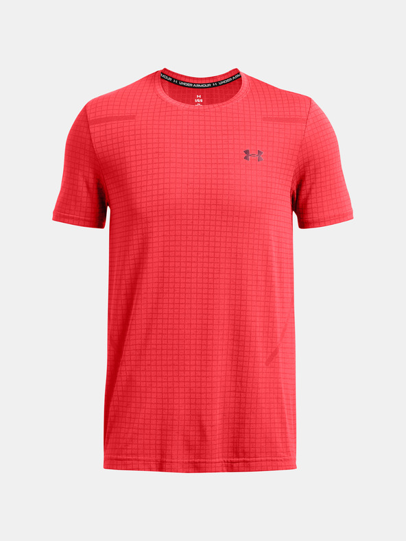 Under Armour Férfi póló Under Armour Vanish Seamless Grid SS-RED