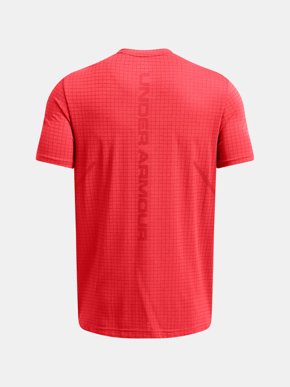 Under Armour Férfi póló Under Armour Vanish Seamless Grid SS-RED