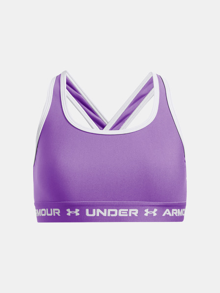 Under Armour Lány melltartó Under Armour G Crossback Mid Solid-PPL