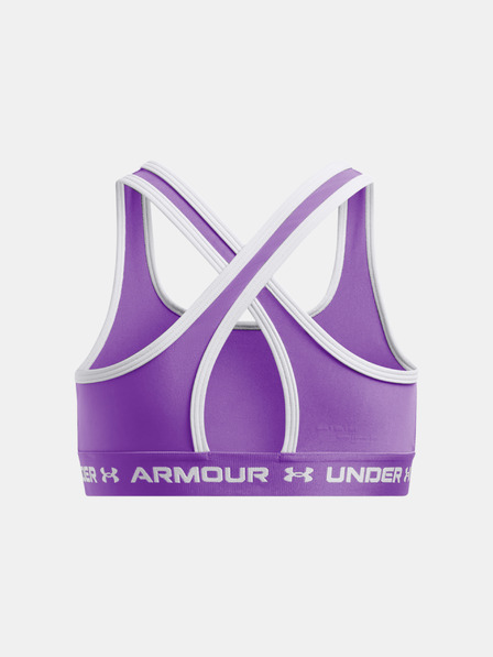 Under Armour Lány melltartó Under Armour G Crossback Mid Solid-PPL