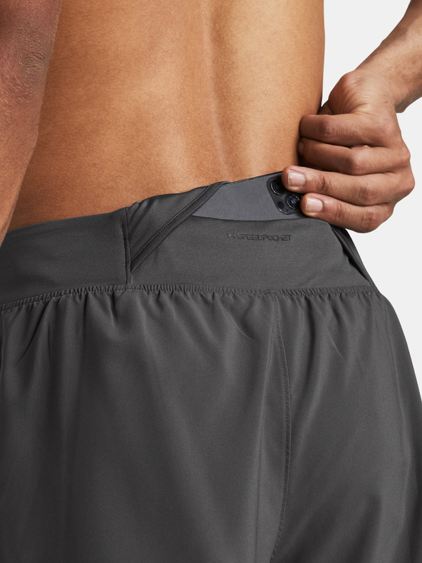 Under Armour Férfi rövidnadrágok Under Armour UA LAUNCH PRO 2n1 7'' SHORTS-GRY