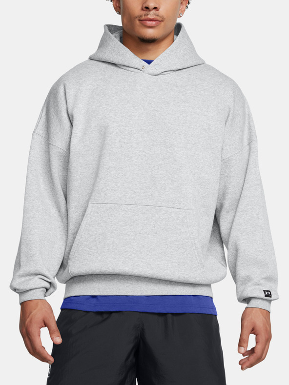 Under Armour Férfi felső Under Armour UA Icon Fleece OS Hood-GRY