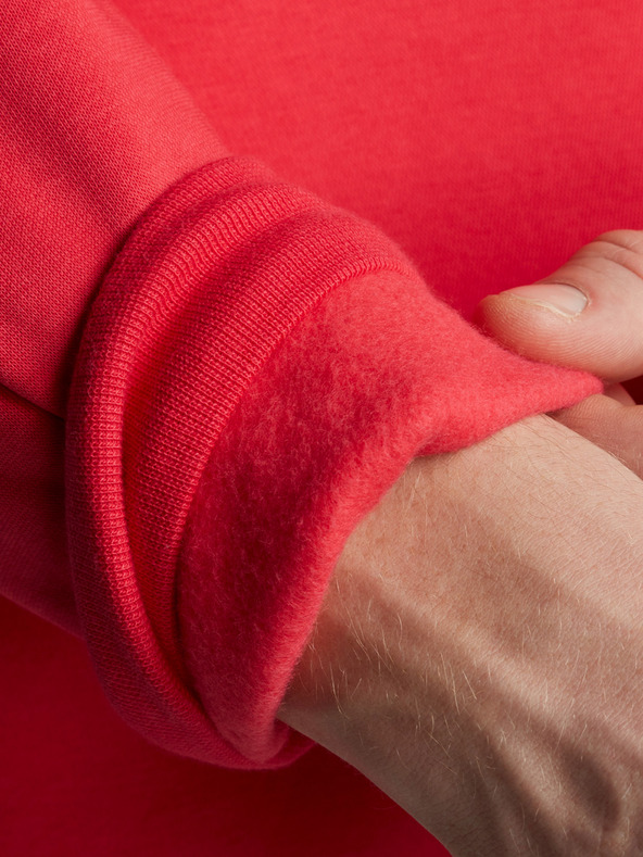 Under Armour Férfi felső Under Armour UA Icon Fleece Hoodie-RED