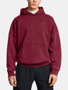 Under Armour Férfi felső Under Armour UA Icon HWT Flc Wash OS Hood-RED